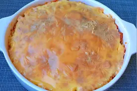 剩米饭别倒了，做成芝士焗饭太美味，奶香浓郁，挑食的孩子最爱吃