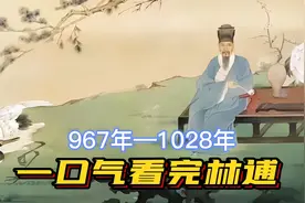 一口气看完林逋，隐逸的光棍，是“梅妻鹤子”，还是别有情深？视频封面
