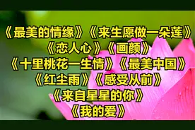 魏新雨歌曲合集《最美的情愿》《来生愿做一朵莲》