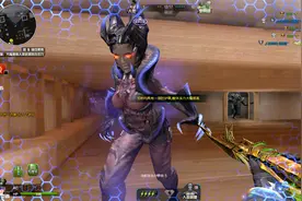 逆战英雄对决：用精绝兽神鎏金刀变异女皇，一下消灭3个变异体！