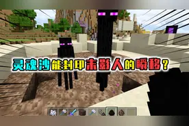 盘点MC里的冷知识，灵魂沙不仅能减速，还能抑制末影人的瞬移