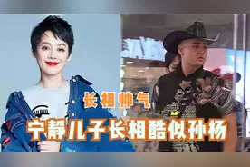 宁静混血儿子罕见曝光！长相帅气酷似孙杨，难怪迟迟不愿公开视频封面