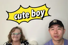 学日常英文单词cute boy