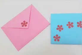 DIY折纸教程，方形信封的折叠方法！