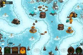 王国保卫战4：第10关北国人村庄，用好幽灵墓可以事半功倍