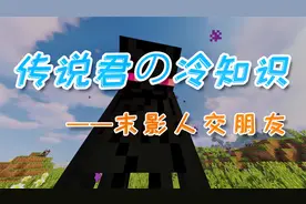 我的世界：盯着末影人30秒，就能跟他做朋友，你学会了吗？