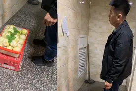 孩子光脚跑劝阻无果，爸妈怕打扰楼下特地送水果，随后一幕获怒赞视频封面