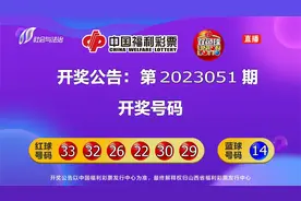 中国福利彩票开奖公告视频封面