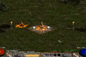 暗黑破坏神2亚马逊3MM弓箭，风之力在狂热光环下，杀怪太可以了！