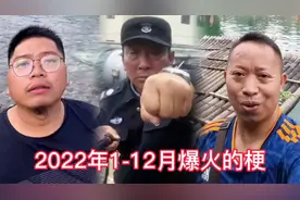 盘点2022年1-12月爆火的梗 每一个都魔性十足 看完一年就过去了视频封面