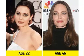 从年轻到老，从老到年轻的转变，安吉丽娜朱莉