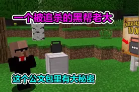 MC我的世界：一个被追杀的坏蛋老大的公文包，里面藏着什么秘密