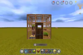 迷你世界：没方块也能住豪宅，大神教你造3x3生存小屋，堪比别墅