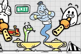 茶叶蛋大冒险 我吹笛子卖艺，竟吹出许愿神龙给我直播打赏