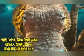 深海章鱼盗取人类基因密码，妄想改造种族称霸地球，大脑洞科幻片视频封面