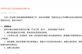 街道网格员新招60人，直签合同，不限专业，45岁以内视频封面