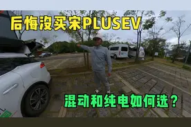 比迪亚宋PlusDmi首批车主的肺腑之言，第一箱油至今还剩百分之40视频封面