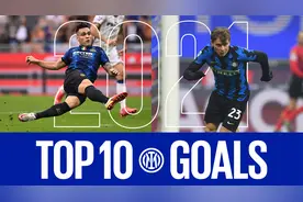 年度回顾：2021年国际米兰十佳球视频封面