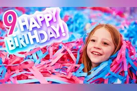 有趣萌娃：娜斯嘉的9岁生日派对，惊喜不断，爸爸妈妈的爱太暖心视频封面