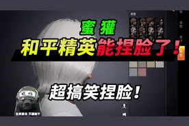 突击手蜜獾：挑战和平精英最搞笑捏脸！吃鸡新出的捏脸太好玩！