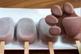 今天在家做【可可雪糕】丝滑浓郁无冰渣，女儿取的新名字很甜蜜！视频封面