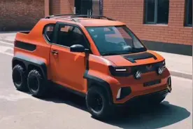 五菱真牛，迷你“越野皮卡”上市，配六轮驱动，或3万起步视频封面