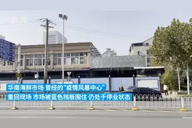 重回武汉华南海鲜市场：挡板封市，商户搬迁后生意不如从前视频封面