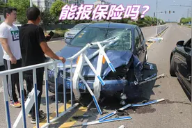 开车撞到绿化带 护栏，能报保险吗？处理错误 300万三者险也没用视频封面