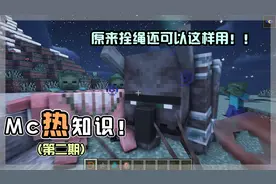 【Mc热知识】原来只要这样做，拴绳就可拴万物，还不快进来学起来