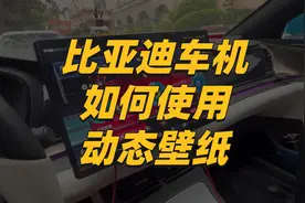 实用小技巧：比亚迪车机如何更换动态壁纸？手把手教学