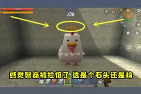 迷你世界：升级你的剑 感觉智商被拉低了 这是个石头还是鸡