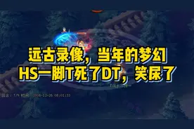 梦幻西游远古录像，当年的梦幻野外大战，HS一脚T死了DT，笑尿了