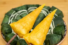 碱水粽子怎么包好吃又透亮？放碱比例很关键，配料简单3分钟学会视频封面