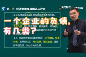 一个企业可能产生的债务有哪些？负债有哪些类型呢？视频封面