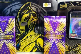 奥特曼三周年纪念礼盒补充包，60元买两包，出佐菲XR卡片赚了！