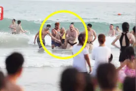 救人不分国界！俄罗斯游客三亚海滩勇救溺水者获赞