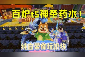 奶块手游：纯白百炉t5神圣药水搞起！