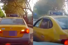 实拍：山东滴滴司机上客后遇出租车“路霸” 先堵路后又恶意别车视频封面