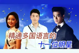 精通多国语言的十一位明星，交谈流畅切换自如，谁让你最佩服视频封面