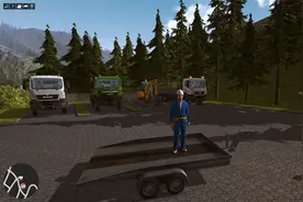 建筑模拟2015-第13集-打工人，打工魂，卡车吊车挖掘机，样样精通