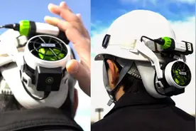 日本人发明“空调”安全帽，三档风速调节，是高温工作神器视频封面