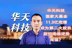华天科技 国家大基金11.3亿定增成为第二大股东 股价连续逆势走强视频封面
