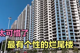 可能是桂林灵川最大烂尾楼，建筑造型很有个性，可惜已烂尾十多年