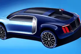 布加迪SUV斯巴达克斯曝光！油电混动，最高时速500千米视频封面