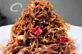 酱香咸菜丝的这个做法太好吃了，酱香浓郁，配粥夹烧饼真香