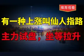 有一种上涨叫仙人指路 主力试盘，坐等拉升 ，小白也能轻松理解