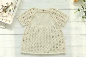 毛儿手作【第M541期】棒针编织日光棉星河儿童连衣裙视频教程