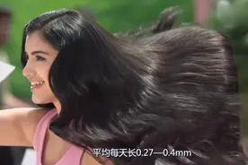 头发一年能长多长？美女剃光头，记录一年生长过程！