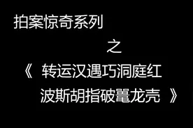拍案惊奇 卷一:转运汉遇巧洞庭红　波斯胡指破鼍龙壳视频封面