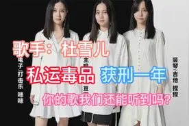 歌手杜雪儿：私运毒品，获刑一年，以后我们还能在听的歌吗？